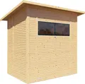 Produktbild: Bertilo Gartenhaus Pent Modern 2 naturbelassen