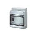 Produktbild: HENSEL Verteilerkasten KV 8109 1x9 Modulen Aufputz Feuchtraum Hensel 5236 Steckdosenverteiler