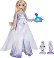 Produktbild: Disney - Lalka Elsa z Frozen 2 Magic Moments w wersji hiszpaskiej, akcesoria premium