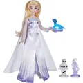 Produktbild: Disney - Lalka Elsa z Frozen 2 Magic Moments w wersji hiszpańskiej, akcesoria premium