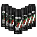 Produktbild: AXE Bodyspray Africa Deospray mit 48H Schutz gegen Körpergeruch ohne Aluminiumsalze - 7 Stück