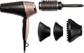 Produktbild: Remington Haartrockner Curl & Straight Confidence (D5706), 2200 W, 2.200 Watt, Ionenpflege, inkl. Stylingdüse, Diffusor & Rundbürste