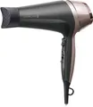 Produktbild: Remington Haartrockner Fön D5706 Grau / Rosé LED Anzeige + 45 mm Rundbürste