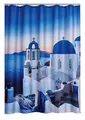 Produktbild: RIDDER Duschvorhang Textil Santorini Multicolor 180x200 cm