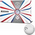Produktbild: Callaway Supersoft Magna Golfball 12er weiss
