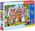 Produktbild: Castorland bunt Hansel and Gretel, Puzzle 40 Teile Maxi