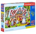 Produktbild: Castorland Puzzle Puzzle Hänsel und Gretel MAXI 40 Teile, Puzzleteile