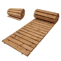 Produktbild: Holzpfad Holzweg Gartenweg Rollpfad 250x43x2cm Tannenholz Anti-Rutsch wetterfest