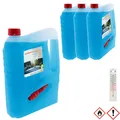 Produktbild: (1,65 EUR/l) 4 x Scheibenfrostschutz 5 Liter bis -30° C Trichter Scheibenklar