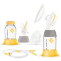 Produktbild: Medela Classic PersonalFit Flex Doppelpumpset für elektrische Pumpen, kompatibel mit Freestyle und Swing Maxi