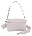 Produktbild: Calvin Klein Umhängetasche CK MST DBL STRPS CMR, Damen Schultertasche, Handtasche, Henkeltasche mit kleinem Logo