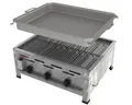 Produktbild: ChattenGlut Gasgrill ChattenGlut Gastrobräter 13,5kW mit Rost und Pfanne, BxTxH: 650x530x270 cm