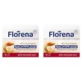 Produktbild: Florena Face Nachtpflege Sheabutter Arganöl Gesicht Feuchtigkeitspflege 2x 50 ml