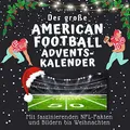 Produktbild: Der große American Football-Adventskalender: Mit faszinierenden NFL-Fakten und Bildern bis Weihnachten