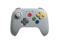 Produktbild: 8BITDO 64 Bluetooth Gaming Controller Grau für Nintendo Switch 2, Android,
