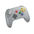 Produktbild: 8BitDo 64 Bluetooth Controller for Analogue 3D, Switch, Switch 2, Windows, and Android (Grey)