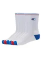 Produktbild: Champion 6 Paar Crew Socken Gr. 35-46 Unisex Tennissocken C20013, Farbe:Weiss, Socken & Strümpfe:35-38