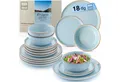 Produktbild: SÄNGER Tafelservice Rio Geschirrset (18-tlg), 6 Personen, Steingut, Handmade, Blau, Erweiterbar, VALUE COLLECTION