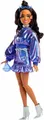 Produktbild: Mattel Barbie Deluxe Style-Modepuppe #7 in blauem Metallic-Top und Rock mit ...
