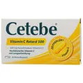 Produktbild: CETEBE Vitamin C Retardkapseln 500 mg, 30 St PZN 03884264