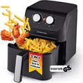 Produktbild: GOURMETmaxx Heißluft-Fritteuse Mechanisch 4l 1400W schwarz matt