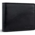 Produktbild: bugatti Leder Geldbörse Savona Wallet With Flap 8CC Black schwarz - Schwarz