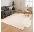 Produktbild: Carpet City Teppich CALMA 200, rechteckig, Höhe: 14 mm, Kurzflor, Waschbar, Anti-Rutsch, ideal für Wohnzimmer, Schlafzimmer