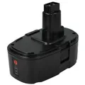 Produktbild: EXTENSILO Akku kompatibel mit Dewalt DC213KB, DC212N, DC212KA, DC212B, DC212KZ, DC212KB, DC212, DC020 Werkzeug (5000 mAh, Li-Ion, 18 V)