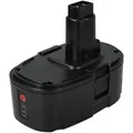 Produktbild: Extensilo - 1x Akku Kompatibel Mit Dewalt Dc212n, Dc212ka, Dc212b, Dc212kz, Dc212kb, Dc212, Dc020 Werkzeug (5000 Mah, Li-ion, 18 V)