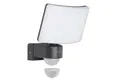 Produktbild: Oktaplex lighting LED Außen-Wandleuchte Cali Außenstrahler mit Bewegungsmelder IP65 10m / 240 Grad, Drehbar, Schwenkbar, Bewegungsmelder, Timerfunktion, inklusive Leuchtmittel, warmweiß, 3000K 2200lm LED Strahler 30W anthrazit