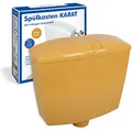 Produktbild: Sanitop-Wingenroth Spülkasten Karat | Tiefspülkasten mit Zwei-Mengen-Technik | 3,5 oder 6-9 l | Geräuscharm und vollisoliert | Variabler Anschluss | Curry | 21061 4