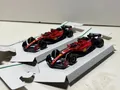 Produktbild: Ferrari Scuderia Leclerc Sainz F1 1:43 1/43 model Bburago 2023 Set NEU #16