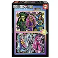 Produktbild: Educa - Puzzleset 2x100 Teile | Monster High. Puzzle für Kinder ab 6 Jahren, Puzzleset, Kinderpuzzle (19704)