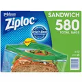 Produktbild: Easy Open Tabs Sandwichbeutel, 580er Pack 145 Stück, 4 Packungen, Kunststoff,...