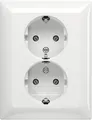 Produktbild: Busch-Jaeger 202 EUJ-914 Schuko Doppelsteckdose, Alpinweiß (2TKA00003909)