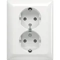 Produktbild: Busch-Jaeger SI SCHUKO DOPPEL-STD / BUSCH 202 EUJ-914 2TKA00003909