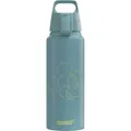 Produktbild: SIGG - Alu Trinkflasche - WMB Pathfinder Mickey Mouse Lines - ClimatePartner Zertifiziert - Für Kohlensäurehaltige Getränke Geeignet - Auslaufsicher - Federleicht - BPA-frei - Weiss Mit Aufdruck - 1L