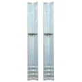 Produktbild: vidaXL Bodenanker L-Form für Spielturm 2 Stk. Stahl 5 x 5 x 50 cm
