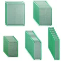 Produktbild: ® 32 Stück Doppelseitiges PCBPrototyp Kit, PCB Board 6 Größen, Lochrasterplat...