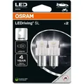 Produktbild: OSRAM LEDriving SL P21 W Wei 6000 K Doppelblister 2 Lampen LED Retrofit nur