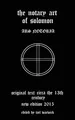 Produktbild: The Notary Art of Solomon: Ars Notoria