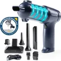 Produktbild: CLEANmaxx 2in1-Akkusauger mit Saug- & Gebläsefunktion - kabellos - HEPA-Filter - Dunkelblau