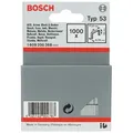 Produktbild: BOSCH Tackerklammer, Typ 53 Feindrahtklammer - 0,74 x 14 x 11,4 mm - 1000er-Pack 1.14 cm x 1.4 cm