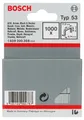 Produktbild: Bosch Feindrahtklammer Typ 53, 11,4 x 0,74 x 14 mm, 1000er-Pack 1609200368