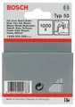 Produktbild: Bosch Accessories 1609200368 Feindrahtklammern Typ 53 1000 St. Abmessungen (L x B) 14mm x 11.4mm