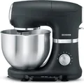 Produktbild: Severin Küchenmaschine mit integrierter Waage KM 3898 schwarz Küchenmaschine Knetmaschine Teigmaschine