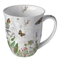 Produktbild: Becher Ø 10cm Höhe 10,5 cm Kräutergarten Mug 0.4 L Herb garden