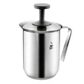Produktbild: GEFU Milchaufschäumer Riccardo - Milk Foamer, Milchschäumer aus Edelstahl für Cremigen Milchschaum aus Heißer oder Kalter Milch