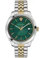 Produktbild: Versace Herren Armbanduhr Icon Classic 42 mm Datumsfenster Armband Edelstahl VEV900921