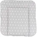 Produktbild: TupTam Wickelauflage TupTam Baby Wickeltischauflage mit Baumwollbezug Gemustert grau 75 cm x 80 cm